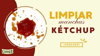 😱 Cómo QUITAR manchas KÉTCHUP de una superficie🧼 #TestDelKetchup