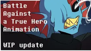 Battle Against a True Hero Animation | Rough Animation WIP