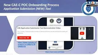 New CAE-C POC Onboarding Process
