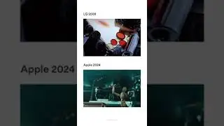 #propaganda da #lg em 2008 e da #apple em 2024