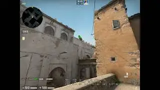 csgo dust2 smoke and flash (64tick)