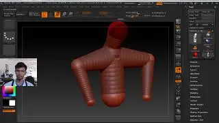 Zbrush Tutorial- Using ZSphere And its use in Tamil