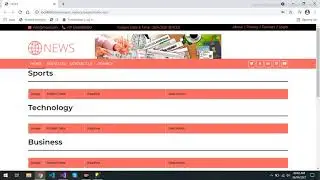 Newspaper Reading and Admin Module Project in C# asp.net and sql server | College Project in ASP.net