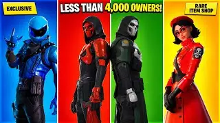 the NEW rarest skins in Fortnite! 
