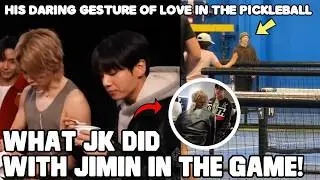 JIKOOK ON THEIR MOST PRIVATE DATE! 🎾 JUNGKOOK AND JIMIN TOGETHER AT PICKLEBALL WHILE TOUCHING EACH