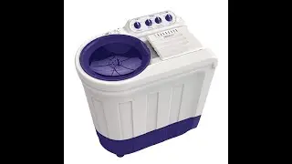 How to dry clothes in a semiautomatic washing machine. { Tips}