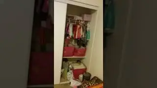 Baby closet organization