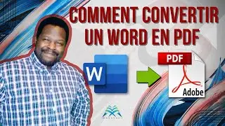 COMMENT CONVERTIR OU ENREGISTRER UN WORD EN PDF