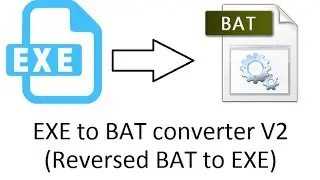 Simple EXE to BAT Tool V2