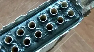 Audi 100 C4 radiator repair