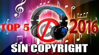 TOP 5 - Los Mejores Canales De Música Sin Copyright 2016 | Enoch Vinueza