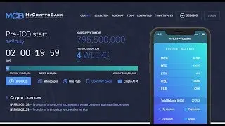 Introducing MCB MyCryptoBank Blockchain platform