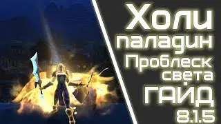 ГЛИММЕР ПАЛАДИН ГАЙД (проблеск света) 8.1 - 8.1.5