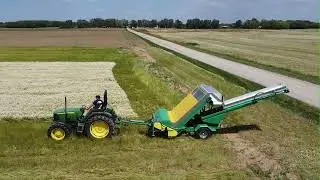 How to harvest chamomile with KVH-2000 EHT harvester