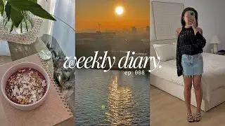 motivation after failing, menstruating, smoothie bowl recipe, taking out my braids. — weekly diary.