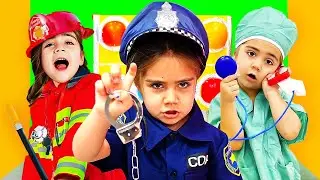 Nastya ve Artem gelecekte Mia için bir meslek seçer | Çocuklar için meslekler hakkında video