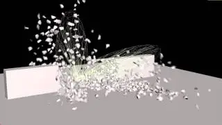 Houdini velocity sculpting - Initial velocity only