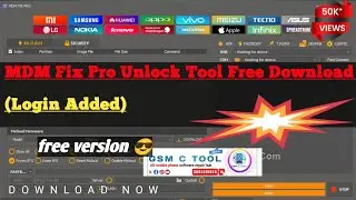MDM Fix Pro Unlock Tool Free Download 🔓 | Latest Login Added | 100% Working Guide. 