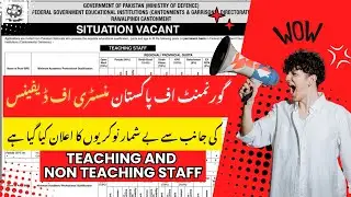 Jobs in Pakistan 2025 – Latest FGEI Jobs 2025 – Teaching & Non Teaching Vacancies in Pakistan 