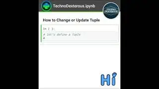 How to update or change Tuple 