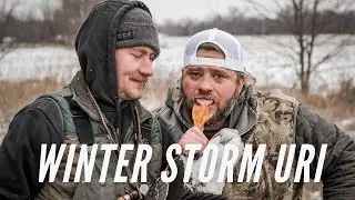 Smacking 49 Geese in Winter Storm Uri with Sandhill Flyway