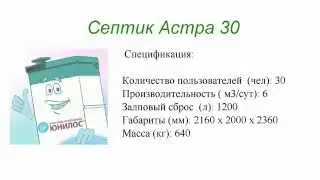 Септик Астра 30