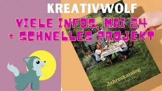Infos im Mai | Neuerungen im Katalog | Kärtchen mit Kuvert aus A4 Bogen