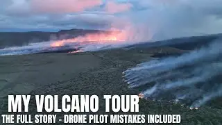 Volcano Update -  The Big Picture And Full Travel Story Included With New Footage