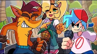 O CRASH FINALMENTE ESTÁ NO JOGO! 😍 | Friday Night Funkin': VS Crash Bandicoot
