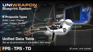 UniWeapon FPS TPS TD System - Unreal Engine 4 | Marketplace | Blueprints