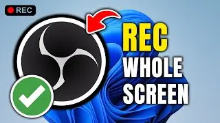 How To Record Your Whole Screen In OBS Studio