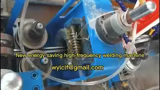 New energy-saving high-frequency welding machine.
