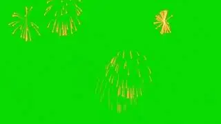Fireworks Animation Green Screen Overlay Effects HD No copyright | Chroma Key