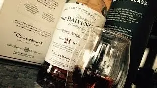 Whisky Review #208 'The Balvenie PortWood 21 Year' & a Norlan Glass Scotch Test Dummies -Y