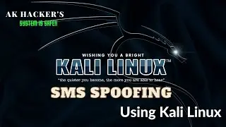 SMS Spoofing || Kali Linux || Best Ultimate Tool || In Hindi