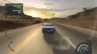NFS ProStreet beating the speed king