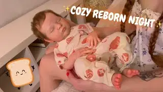 Cute Cozy Reborn Night In | Realistic Reborn Baby Doll Roleplay