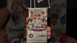 2021 Topps Chrome Update Mega Box 2 Pack 6 