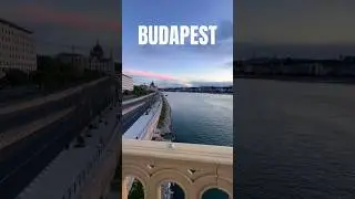 Sunset in Budapest! 😍🌇 