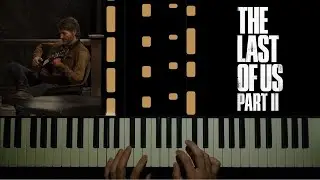 The Last of Us Part II - Joel Playing Guitar at the end (Helplessly Hoping) (Piano Version)