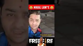 NIKAL LAW*E 😂 #freefirefunnyvideo #hindustanibhau #short #shorts