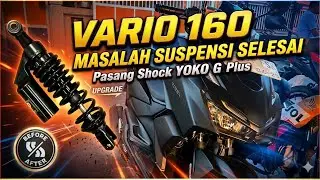 Honda Vario 160 ABS Pasang Shock Yoko G Plus JLT 191