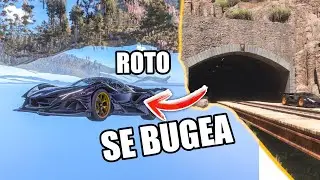 ESTO PASA si te METES en el TUNEL de FORZA HORIZON 5 *SE ROMPE EL JUEGO* 😨