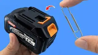 The Old Battery as new in 1 minute! Easy ways restore old batteries at Home