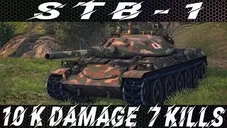 STB 1. 10 000 DAMAGE. 7 KILLS.