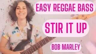 How To Play The Bass Line To "Stir It Up" By Bob Marley: EASY Reggae Bass Line For Beginners