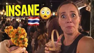 Bangkok's Jodd Fair Street Food Market | Super Fun & Crowded!