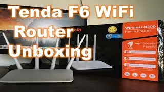Tenda F6 V4.0 Wireless N300 Wi-Fi Router Unboxing and Overview🔥🔥