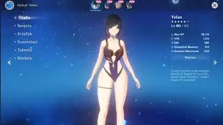 Yelan Bikini Outfit | Genshin Impact MOD