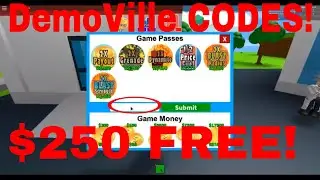 2 codes - DemoVille ($250!!!)